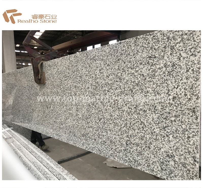 white granite kitchen top