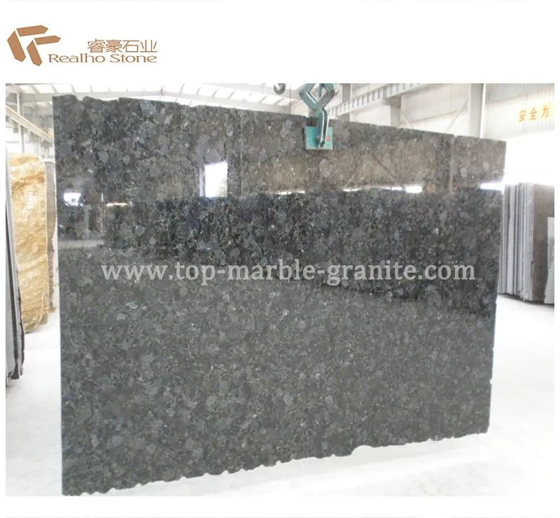 volga blue granite slab