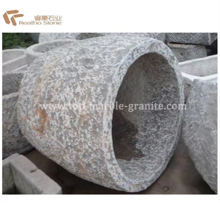 limestone flowerpot