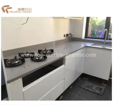 Countertops Chwarts Llwyd Ysgafn