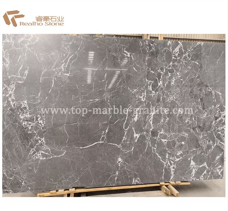 Fantasy Grey Marble Slab Polished