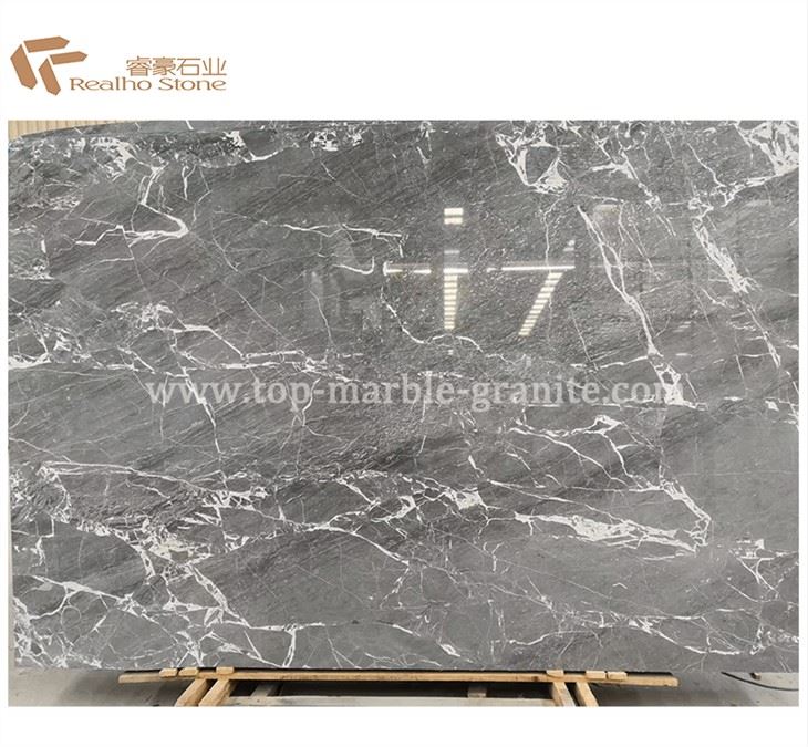 Fantasy Grey Marble Slab Polished
