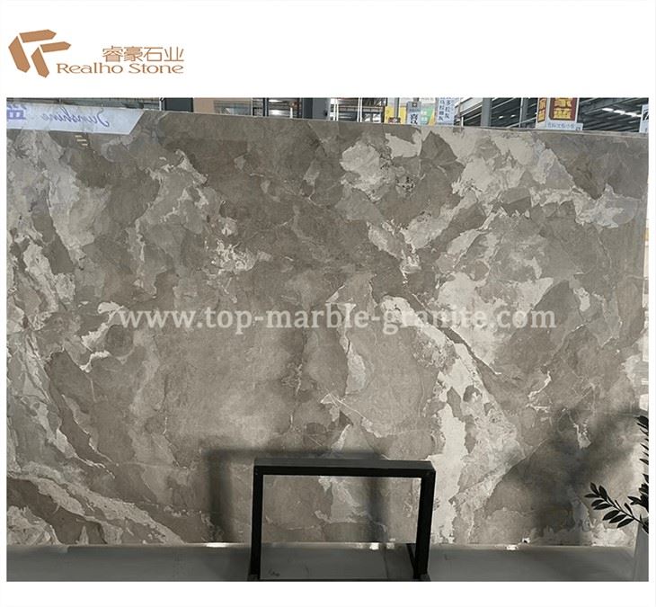 Van Gogh Grey Marble Slab Caboledig