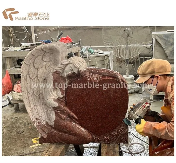 Ruby red tombstone
